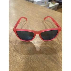 Goodr Sunglasses Unisex Pink Blue Mirrored Polarized Square Running Reflective